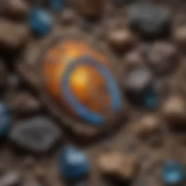 Revealing Mineral Patterns UV light revealing hidden mineral patterns