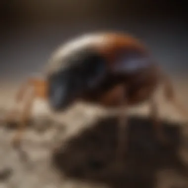 Revealing Hidden Infestations Black light revealing hidden bed bug infestation