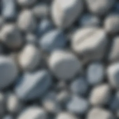 Comparison of Distinctive Features Detailed comparison of blue and white rocks highlighting their distinctive features