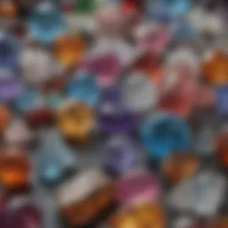 A stunning array of various crystal types showcasing their unique colors and shapes.