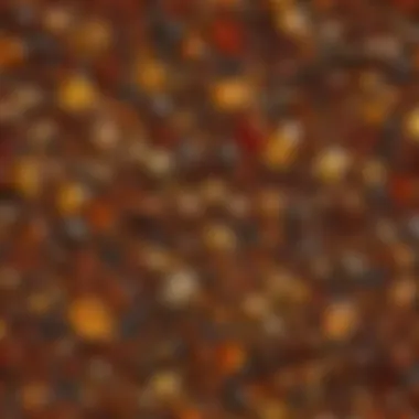 Diversity of Amber: Colors and Textures Natural amber in various colors and textures