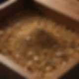 Golden Paydirt in Wooden Box