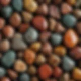 Close-up of various jasper stone types showcasing unique patterns and colors