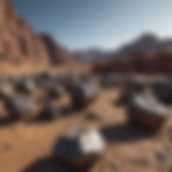 Online platform for selling meteorites