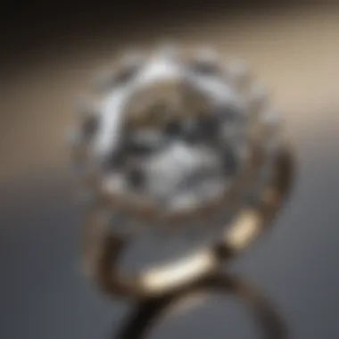 Dazzling Diamond in Timeless Engagement Ring