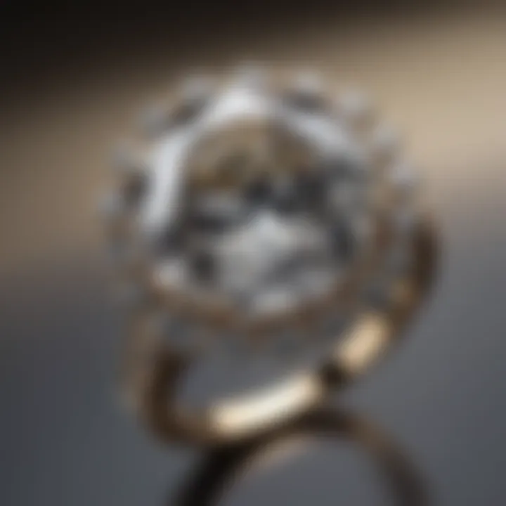 Dazzling Diamond in Timeless Engagement Ring