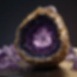 Amethyst Geode Rarity Influence