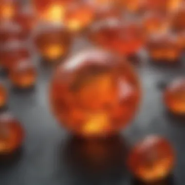 Captivating Radiance of Fire Opal Radiant Fire Opal Illumination
