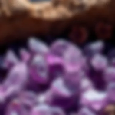 Exploring the Allure of Clear Purple Stones Summary