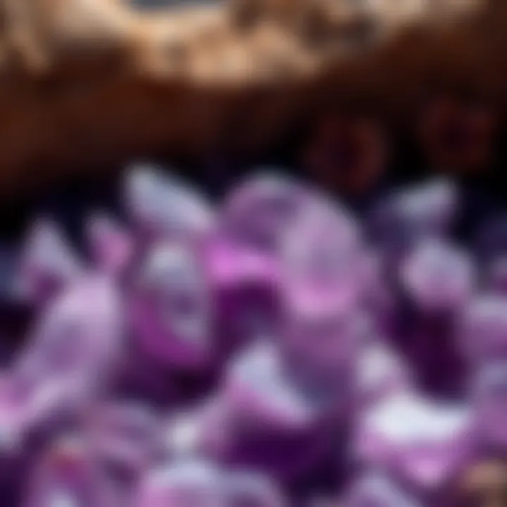 Exploring the Allure of Clear Purple Stones Summary