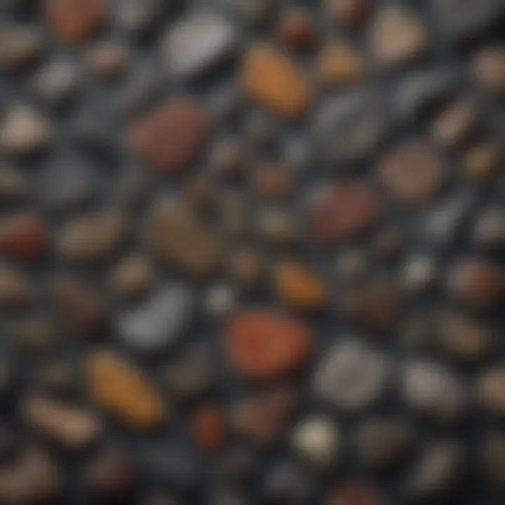 Display of various types of meteorite slices arranged elegantly for collectors