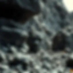 Exploring the Intricacies of Large Black Rocks Introduction