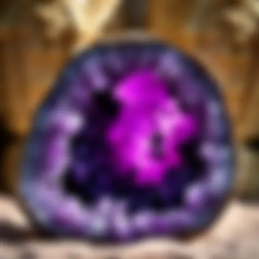Exploring the Intricacies of Tall Amethyst Geodes Introduction