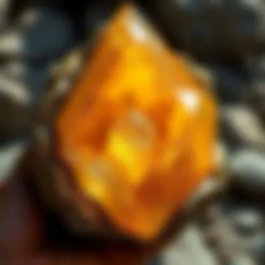 Exploring the Intricacies of Yellow See-Through Crystals Summary Exploring the Intricacies of Yellow See-Through Crystals Summary