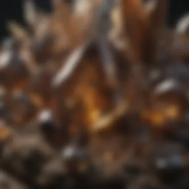 Historical significance of smoky quartz in artifacts