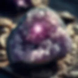 Exploring the Richness of Real Amethyst Rock Introduction