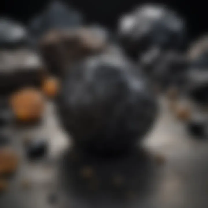 Historical artifacts made from obsidian illustrating its significance