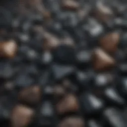 Various types of obsidian showcasing unique textures