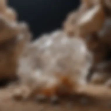 An advanced imaging setup used for capturing high-resolution quartz structures.