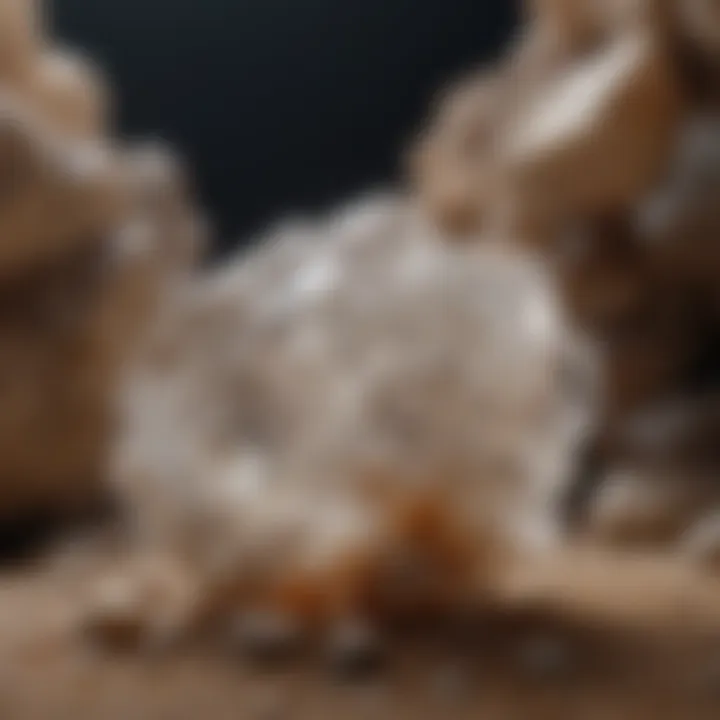 An advanced imaging setup used for capturing high-resolution quartz structures.