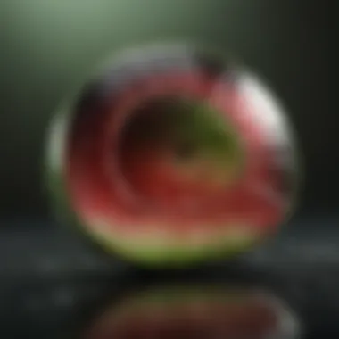 Exquisite Watermelon Tourmaline Gemstone