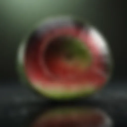 Exquisite Watermelon Tourmaline Gemstone