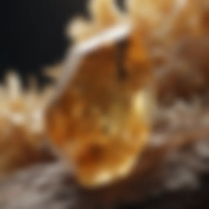Sparkling Citrine Quartz Crystal
