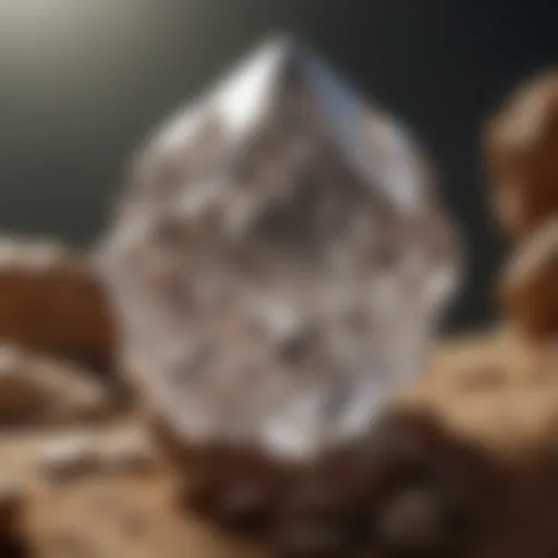 Mesmerizing Quartz Formation in Natural Light