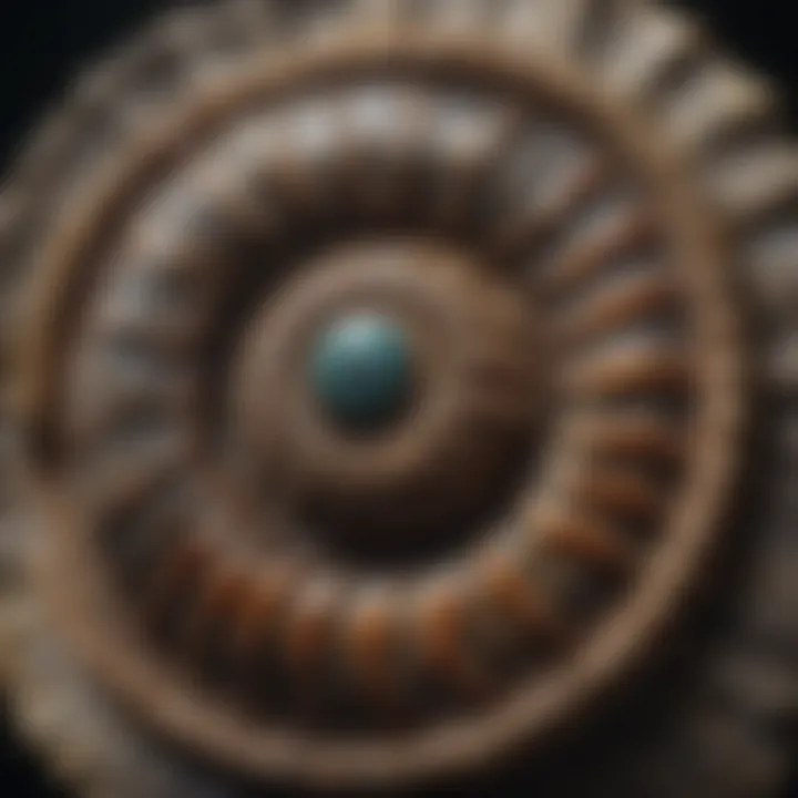 Exquisite Ammonite Fossil