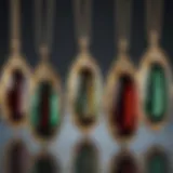 Exquisite Congo Tourmaline Pendants Reflecting Light