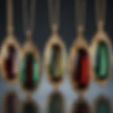 Exquisite Congo Tourmaline Pendants Reflecting Light Exquisite Congo Tourmaline Pendants Reflecting Light