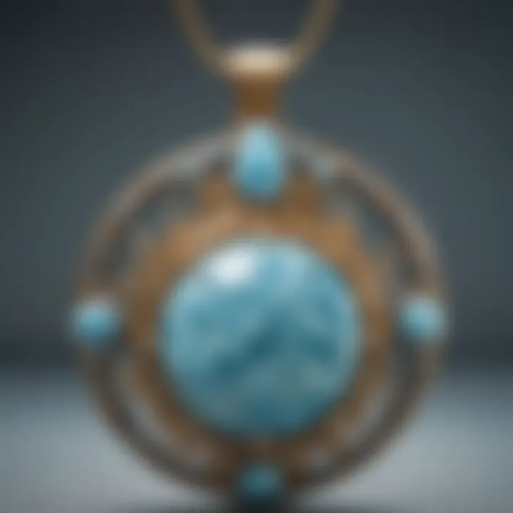 Exquisite Craftsmanship of Larimar Pendant