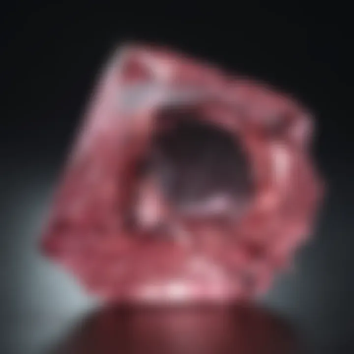 Exquisite Pink Topaz Specimen