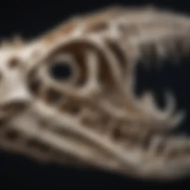 Fossilized Fish Skeleton