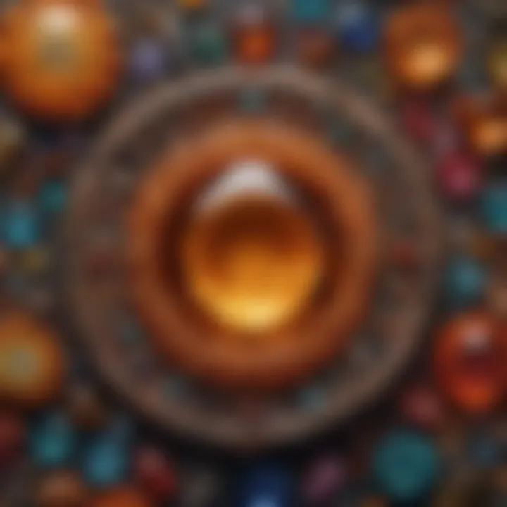 Intricate Patterns of Gemstone Formation