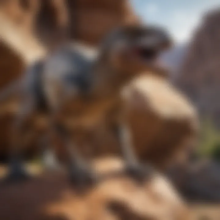 Geological Context of Lifesize Raptor