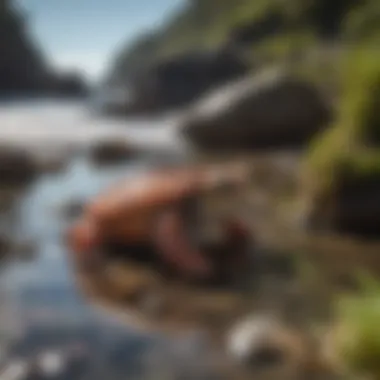 Crystal-clear tide pools teeming with marine life