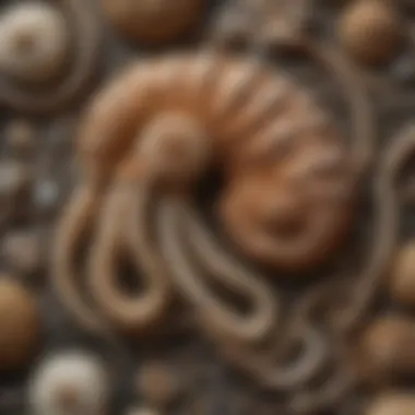 Intricate Goniatite Cephalopod Fossil Intricate Goniatite Cephalopod Fossil