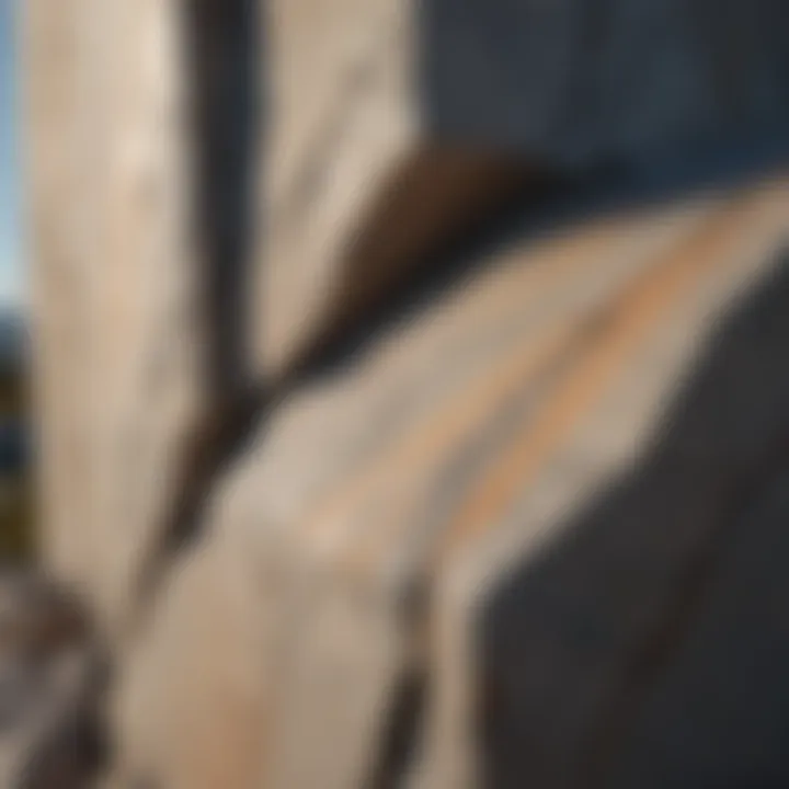 Granite used in modern architecture