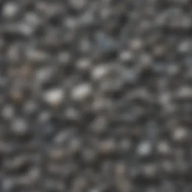 Variety of Gray Minerals An assortment of gray minerals, highlighting their varied textures and colors