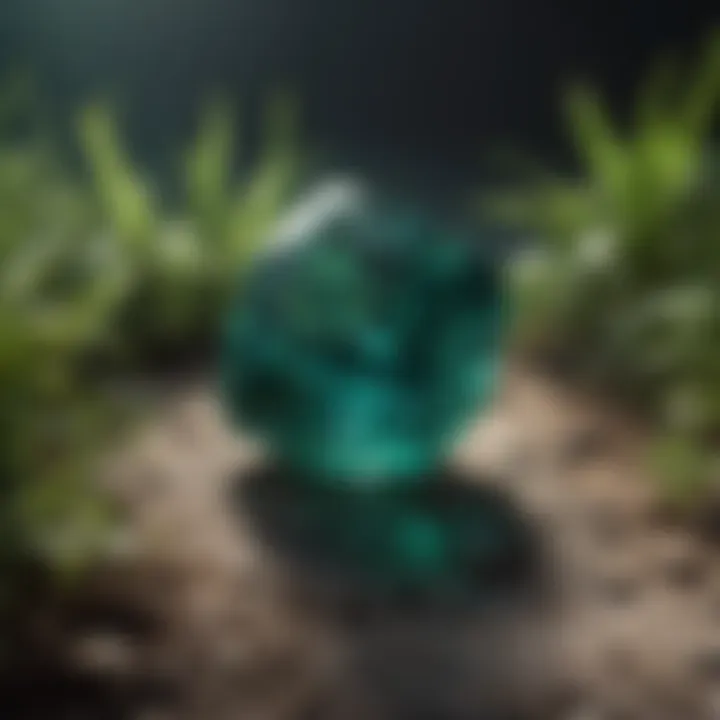 Radiant Emerald Gem