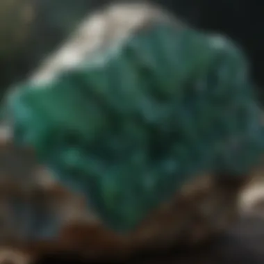 Green Malachite Rock