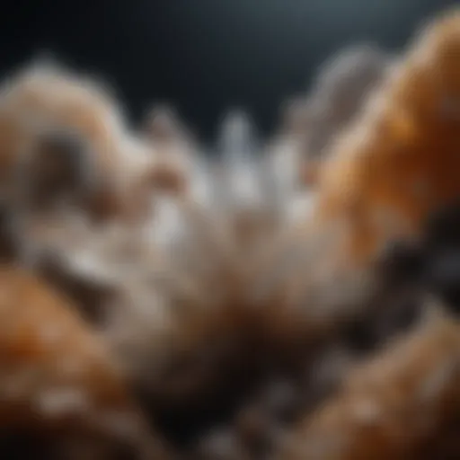 Glimmering Crystal Formation