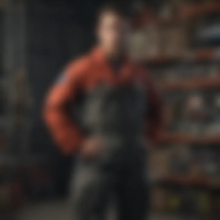 Harbor Freight coveralls selection