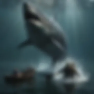 Historical Depiction of Megalodon Encounter