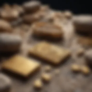 Essential Testing Tools for Gold Identification Set of tools for testing gold in rocks