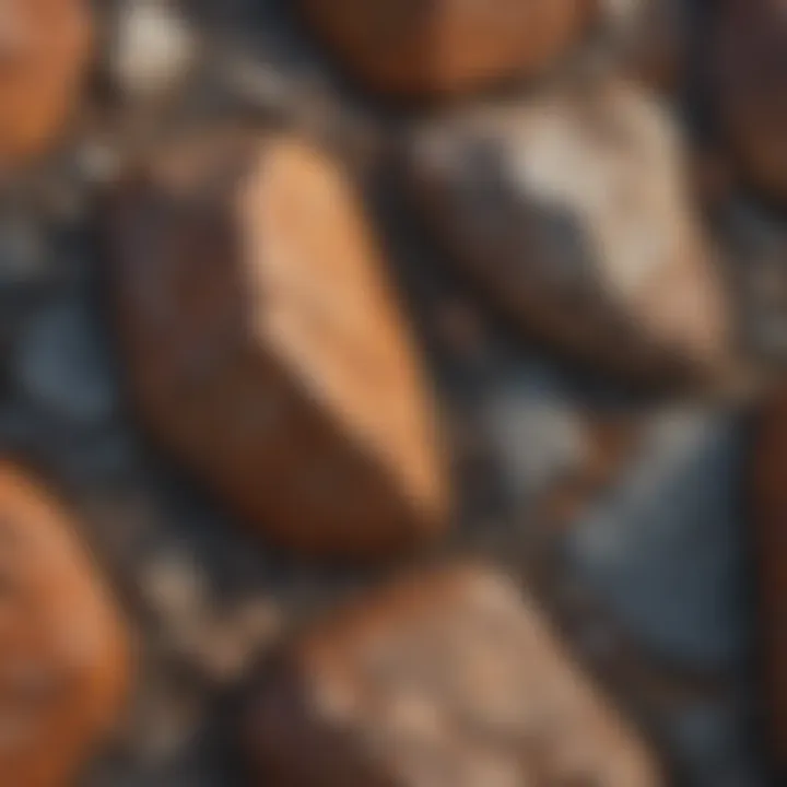 Igneous Rock Close-Up with Intricate Patterns