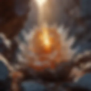Mesmerizing Crystal Structures Intricate crystal formations in igneous rocks