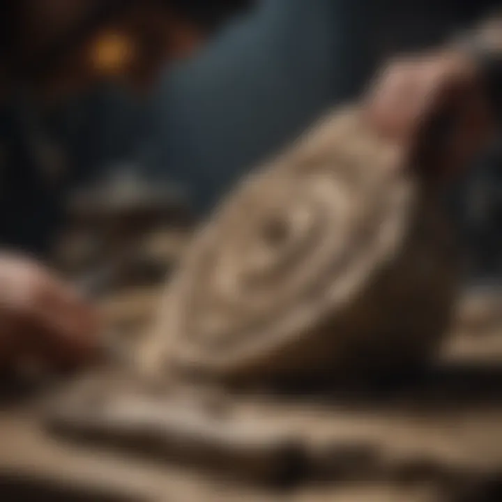 Intricate Fossil Preparation Process