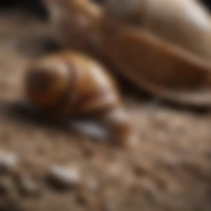 Intricate Patterns on Snail Shell